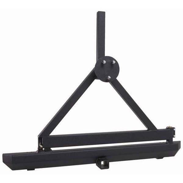Rock Crawler Rear Bumper, Hitch & Tire Carrier, 87-06 Jeep Wrangler