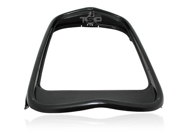 1932 Ford Steel Grill Shell - Black - Smooth Top (no Hole)