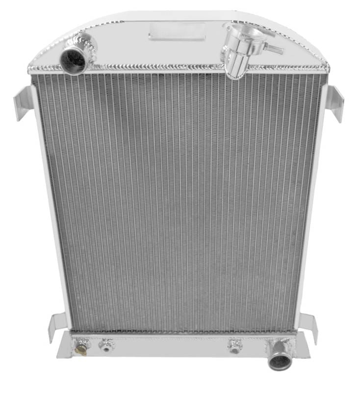 Champion Cooling Three Row Aluminum Radiator for 32 Ford w/Chevy Engine CC3132