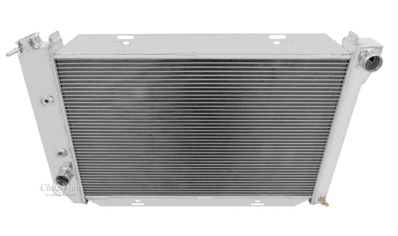 Champion Cooling Three Row Aluminum Radiator for 1969 -1972 Ford CC381 Crossflow