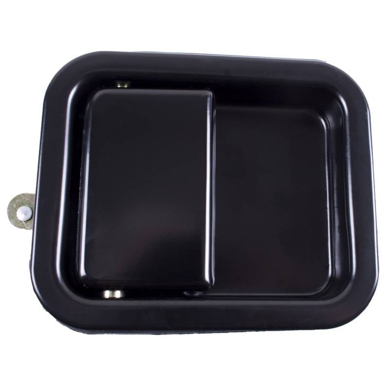RH Paddle Door Handle, Black; 81-06 Jeep CJ/Wrangler YJ/TJ