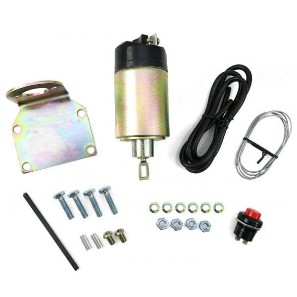 8 Function 35 - 50 lb. Remote Shaved Door Popper Kit - Four Doors