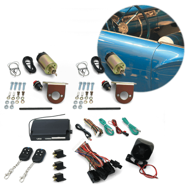 8 Function 50 - 108 lb. Remote Shaved Door Popper Kit