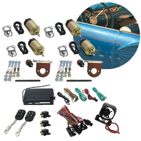 8 Function 50 - 108 lb. Remote Shaved Door Popper Kit - Four Doors