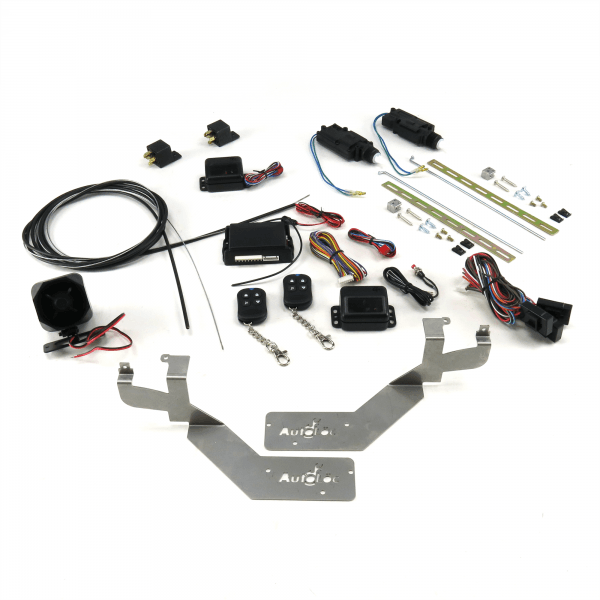 Bolt On Shave Door Kit for 1980 - 1999 GM Cars and Trucks (1 PAIR) with Alarm and Remotes