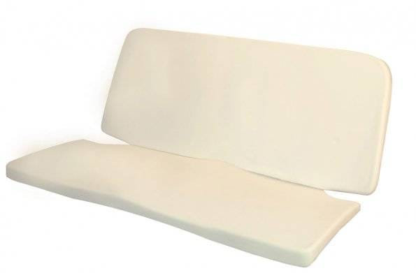 1956 - 74 Volkswagen Karmann Ghia Molded Foam Seat Padding Kit (Rear seat Bottom & Backrest)
