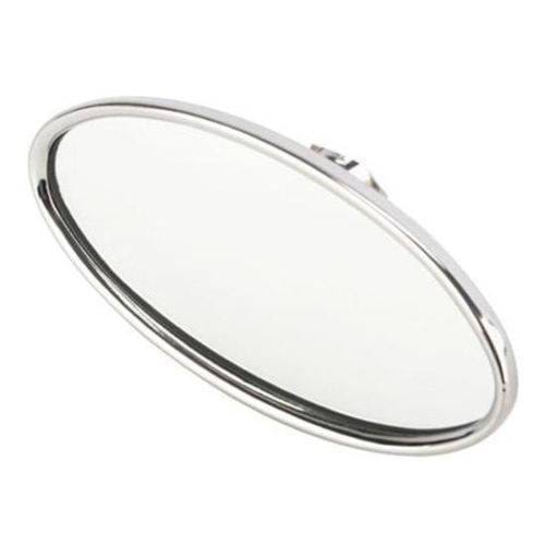 Chrome Billet Aluminum Oval Rear-View Mirror