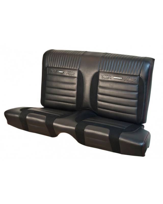 Deluxe Pony Sport R Upholstery for 1964 1/2 - 1966 Mustang Fastback w/Bucket Seats Front/Rear