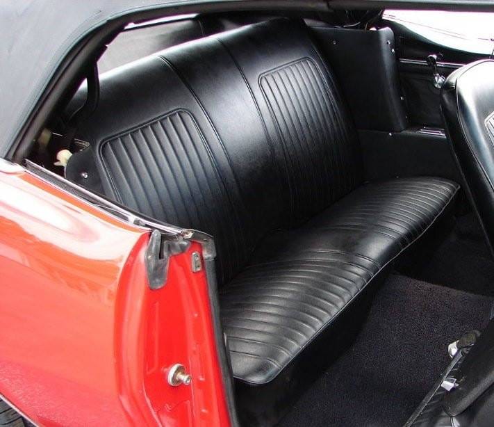 1967 - 1968 Camaro Coupe Folding Rear Bench Seat Upholstery