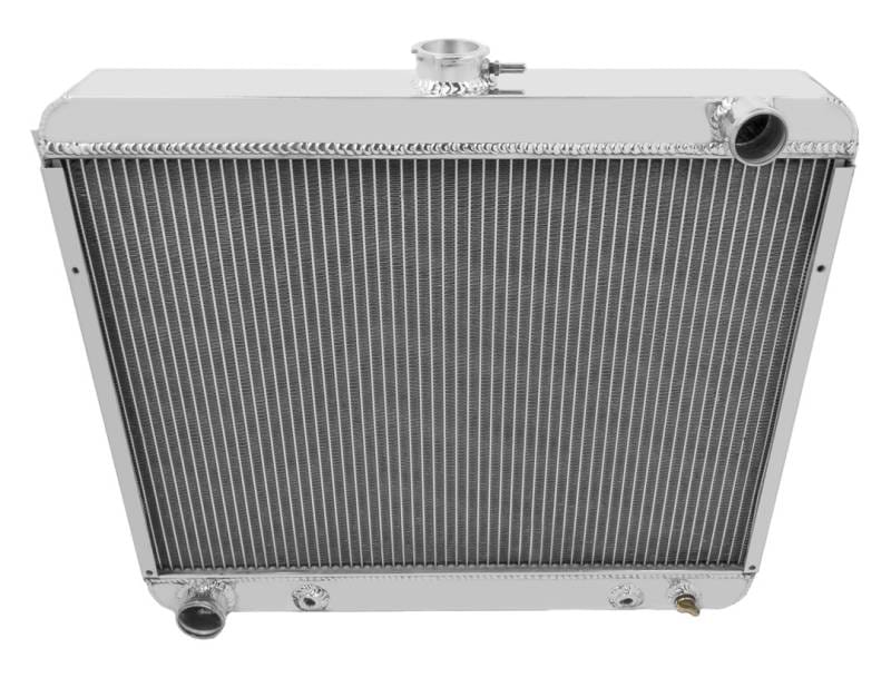 Four Row All Aluminum Radiator 22 Inch Core Mopar Big Block Configuration cc2375