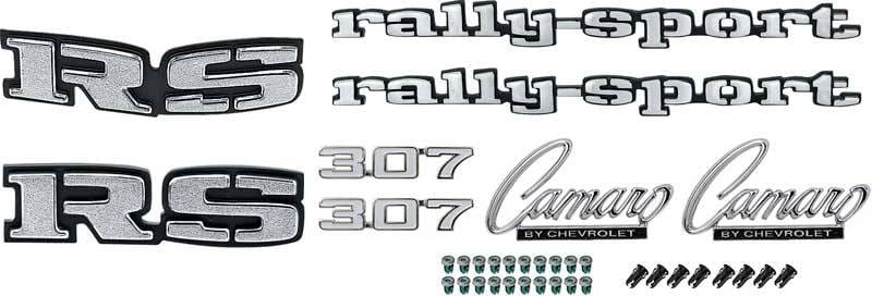 *R1082 - 1969 Camaro RS with 307 Emblem Kit