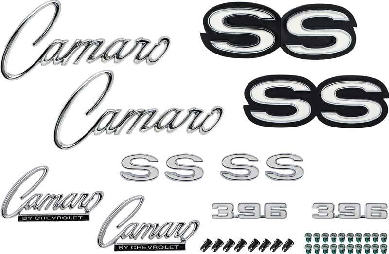 *R1088 - 1969 Camaro SS 396 without RS Option Emblem Kit