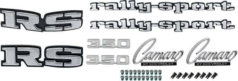 *R1084 - 1969 Camaro RS with 350 Emblem Kit