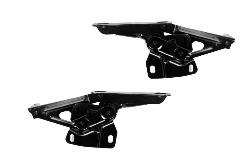 1964-66 Mustang Black Replacement Hood Hinges -- Pair -- Right & Left Hinge