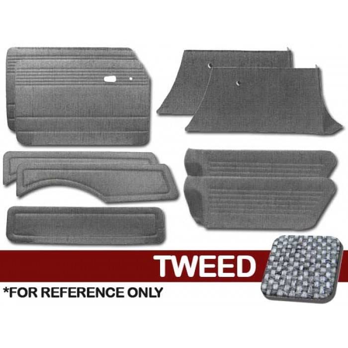 Full Panel Set for 1968 - 74 Type III Squareback, Tweed, With or Without Pockets - 9 pc. Set