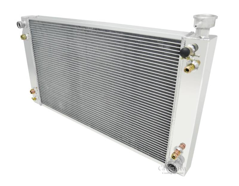 Three Row Champion Aluminum Radiator for 1988 - 95 Chevy C/K Series Truck, CC622