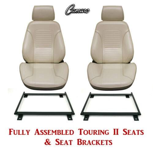 1969 Camaro Standard Touring II Front Bucket Seats Assembled