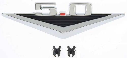 1965-73 Mustang 5.0 Emblem by Scott Drake
