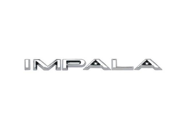 1965-66 Impala Front Fender Emblem Set