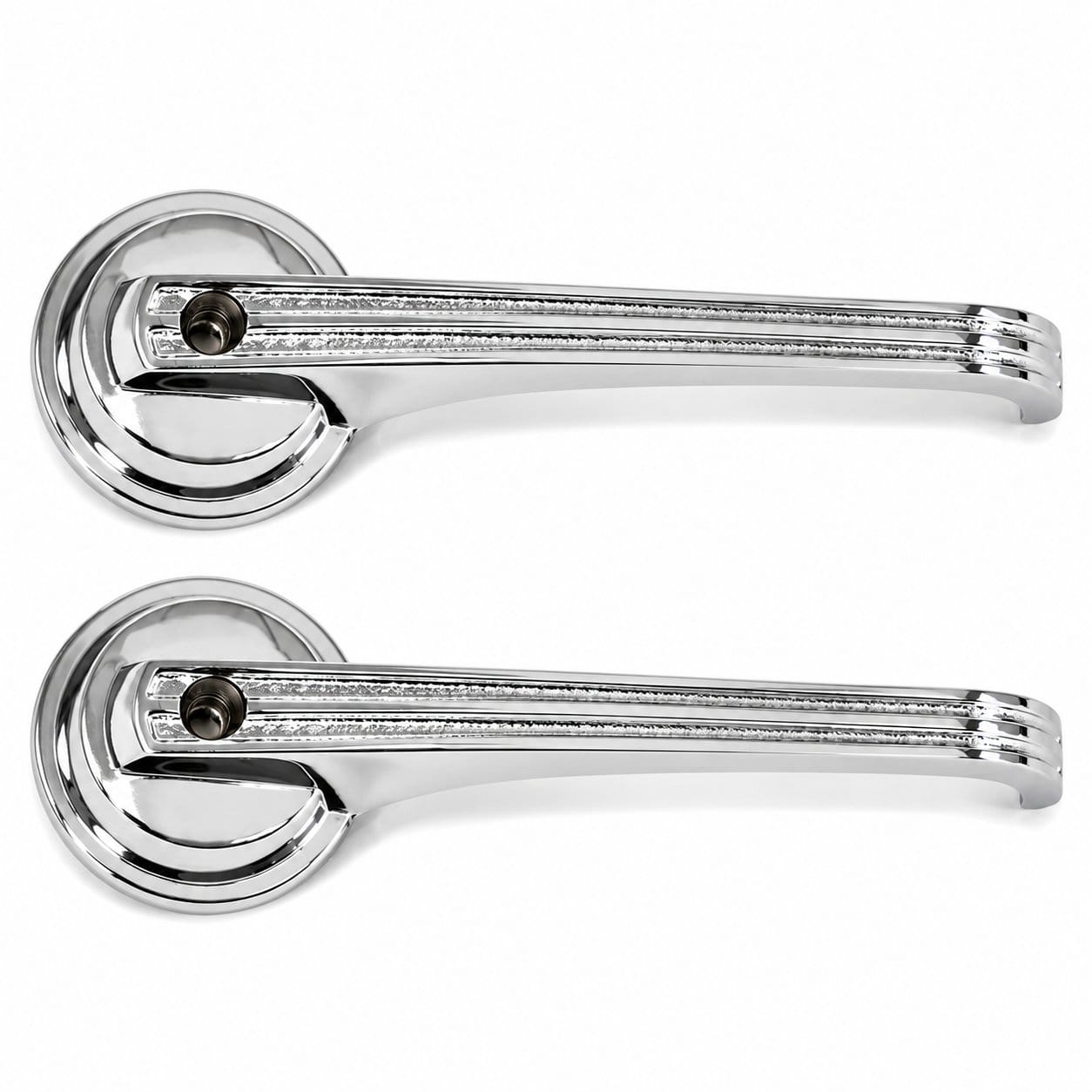 1965 - 1967 Mustang Inside Door Handle Set -Both Driver & Passenger Door