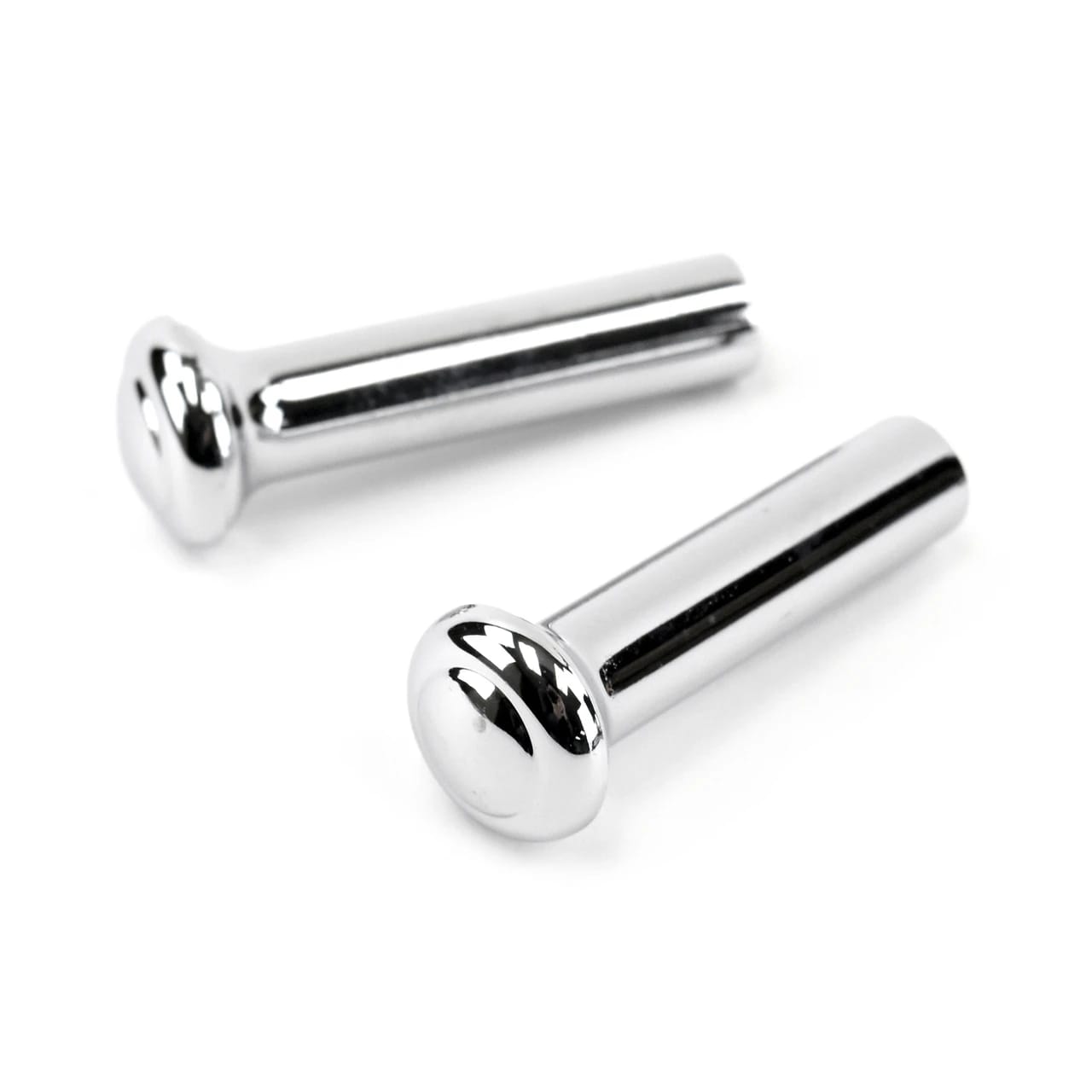 1968-1978 Ford Mustang Bronco F-Series Door Lock Knobs – Chrome – Pair