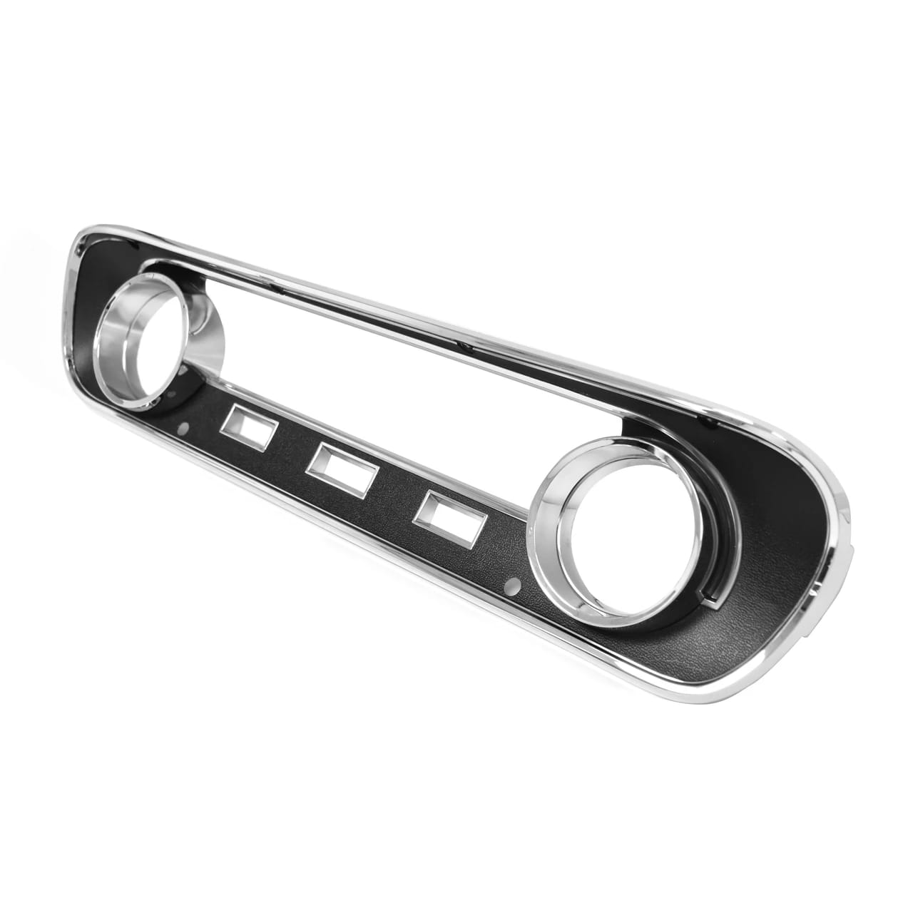 1965 Ford Mustang Standard Instrument Gauge Cluster Bezel – Black Finish