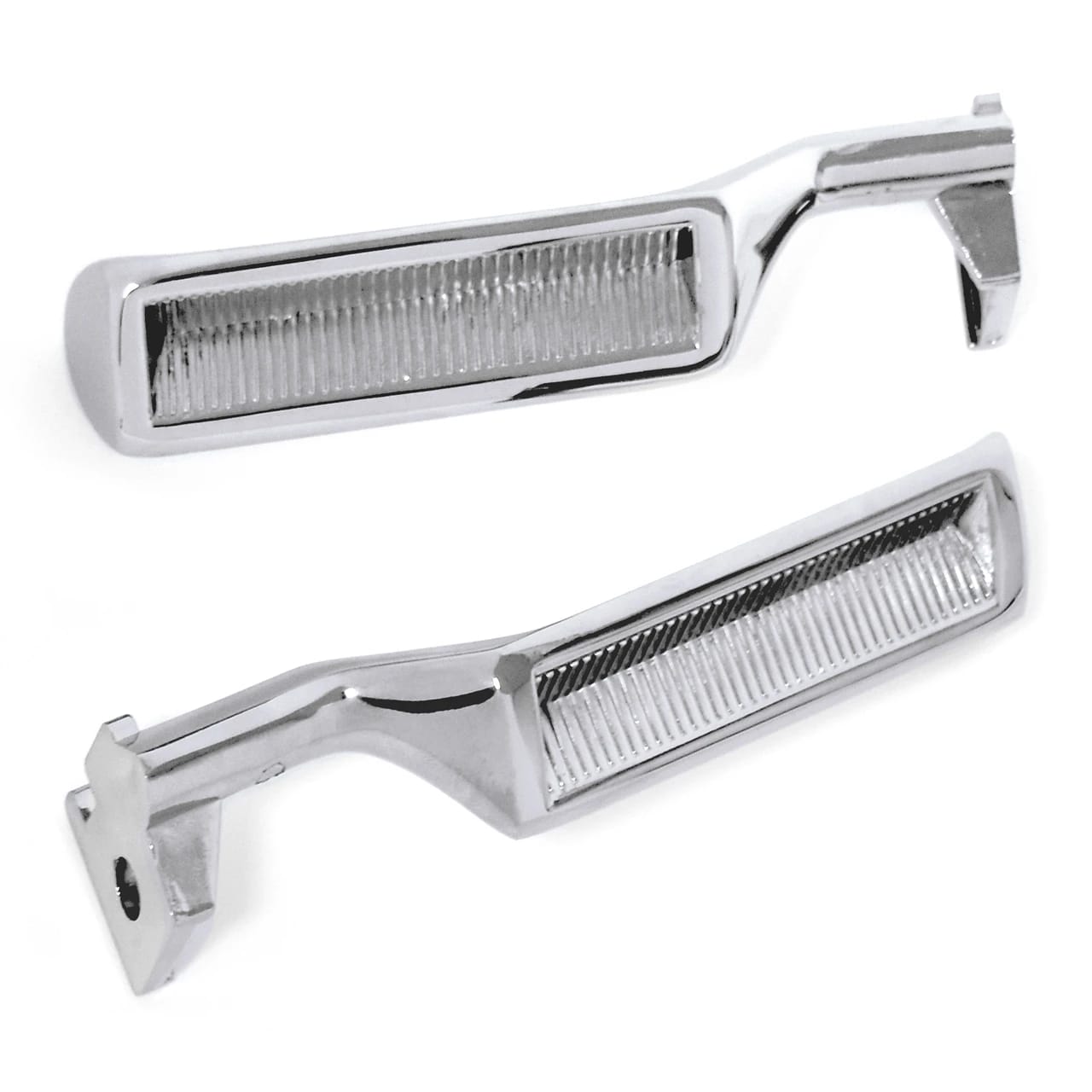 1980-1997 Ford F-Series Truck & Bronco Inside Door Handles Chrome Pair LH RH