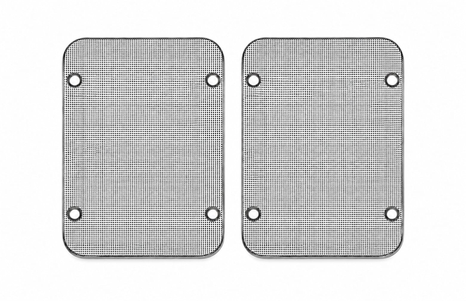 1958-1972 GM Buick Chevy Cadillac Pontiac Oldsmobile Kick Panel Speaker Grilles Pair