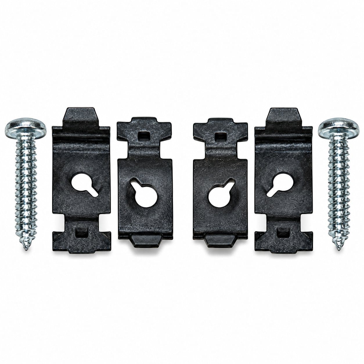 1965-1966 Ford Mustang Arm Rest Base Mounting Hardware Kit – LH RH Pair – 8 Pieces