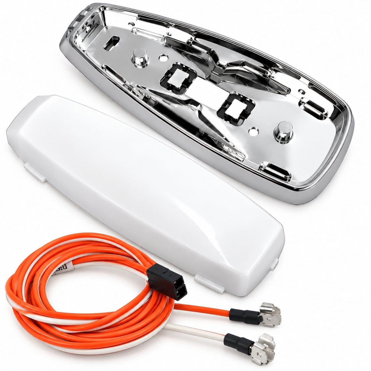 1967–1969 Camaro Firebird Dome Light Assembly Kit – Lens, Base & Wiring Harness