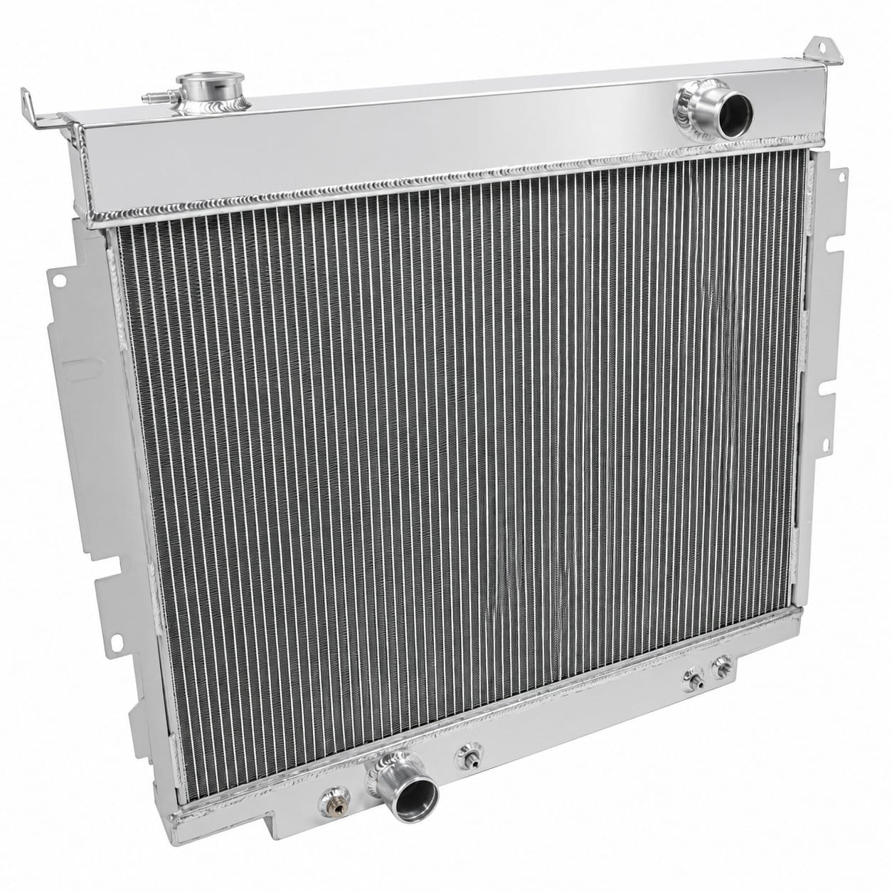 Champion Four Row Aluminum Radiator 83-94 F-Series Pickups- Diesel Engine