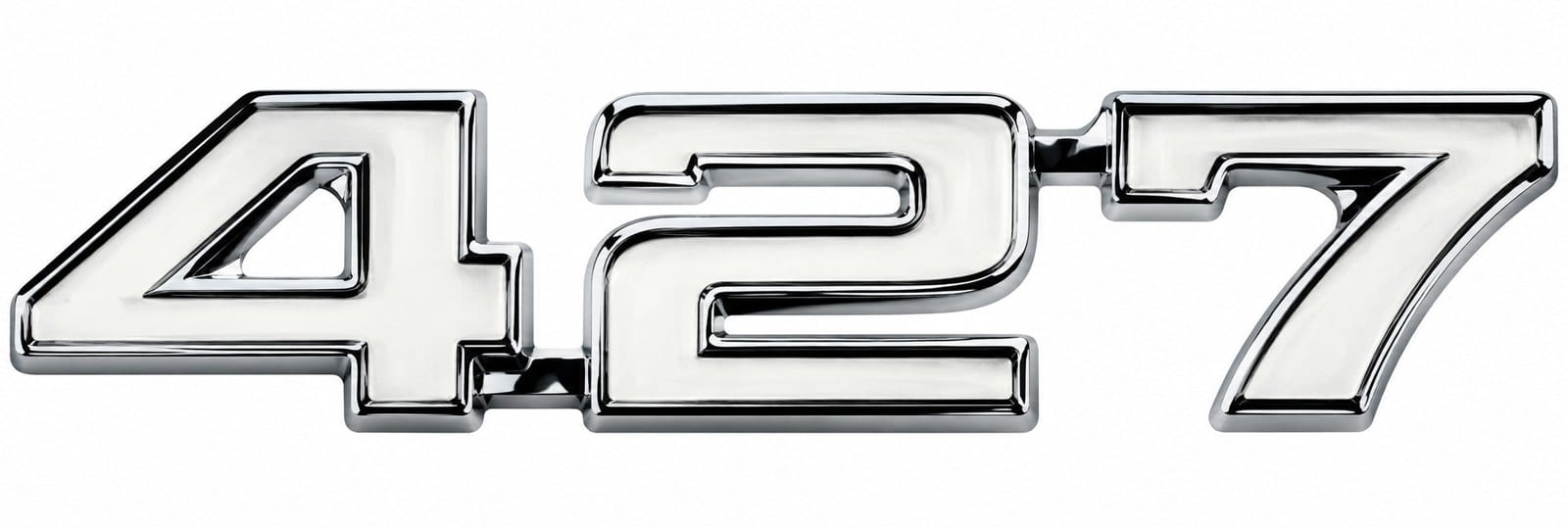 1969 Chevy Camaro Nova Impala Caprice Bel Air Biscayne 427 Fender Emblem – Chrome