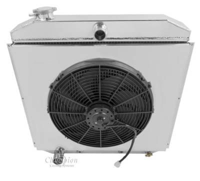 Champion Three Row Radiator Combo for 1957-1960 Ford F-Series Truck