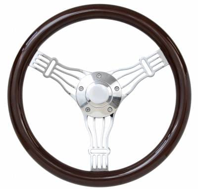 14" Discord Dark Wood Banjo Wheel Kit