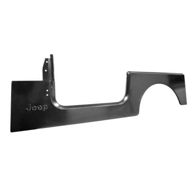 Side Panel, Jeep Logo, Left; 76-86 Jeep CJ7/87-95 Wrangler YJ