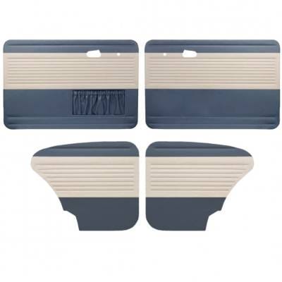 1949-1978 Bug, 2 Tone, Horizontal Panels, Front & Rear, with DS Pocket