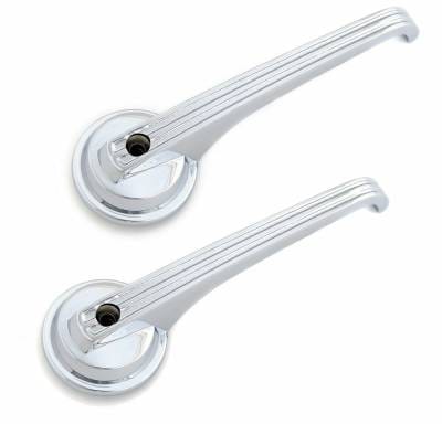 1965 - 1967 Mustang Inside Door Handle Set -Both Driver & Passenger Door
