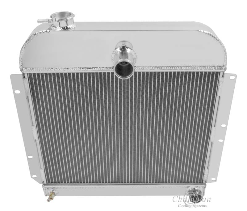 Champion 3 Row Aluminum Radiator for 1941 - 1952 Plymouth Cars CC4152