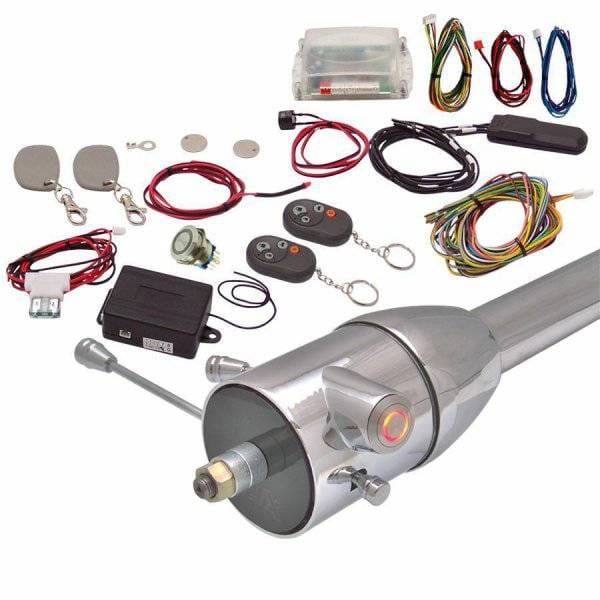 One Touch Engine Start Kit with RFID and Remote - Your Choice of Button Color