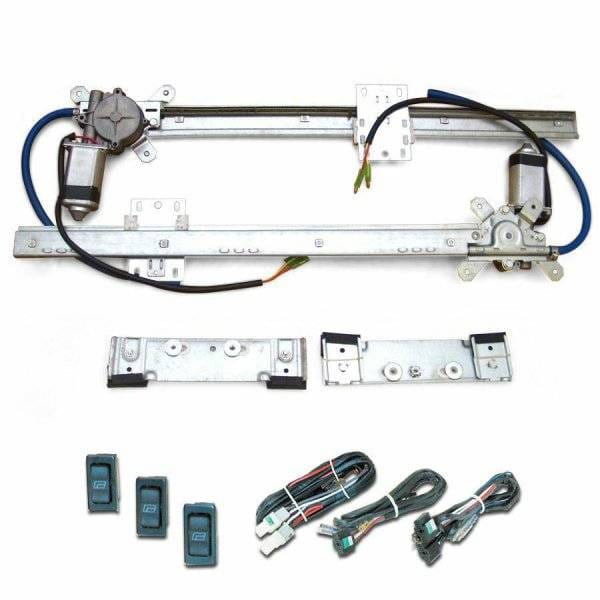 Flat Power Window Kit with 3 Switches