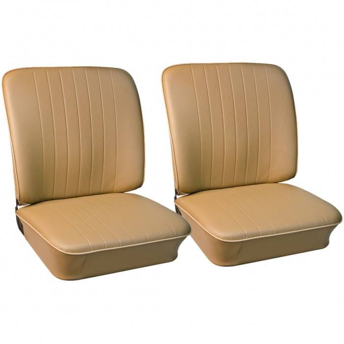 1968 - 73 VW Volkswagen Bus Front Bucket Seat Upholstery - Pair
