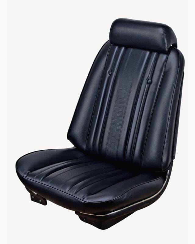 1969 Chevelle Coupe, Convertible Front Bucket Seat Upholstery