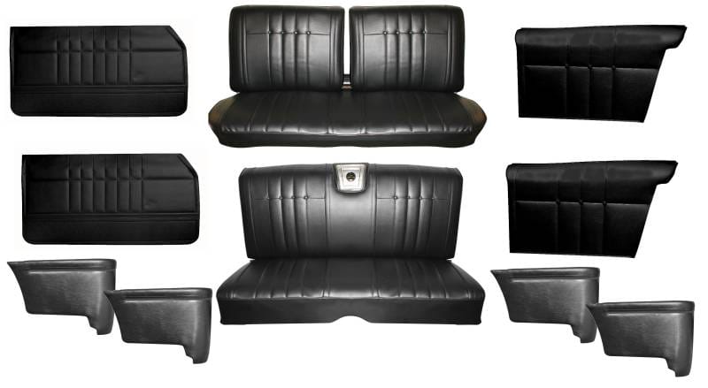 1965 Impala Standard Bench Seat Upholstery & Panel Package 3