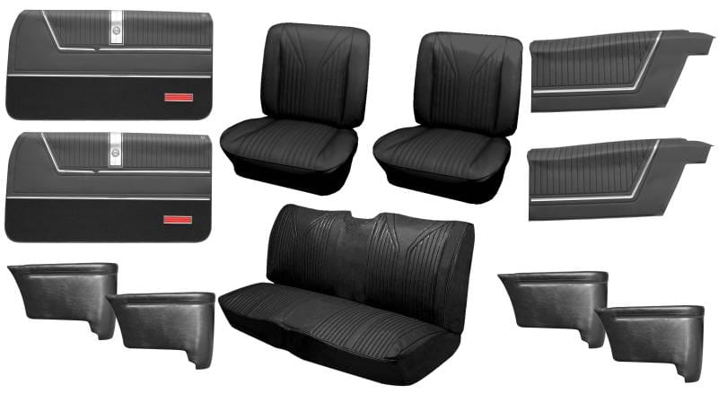 1965 Impala SS Bucket Seat Upholstery & Panel Package 2