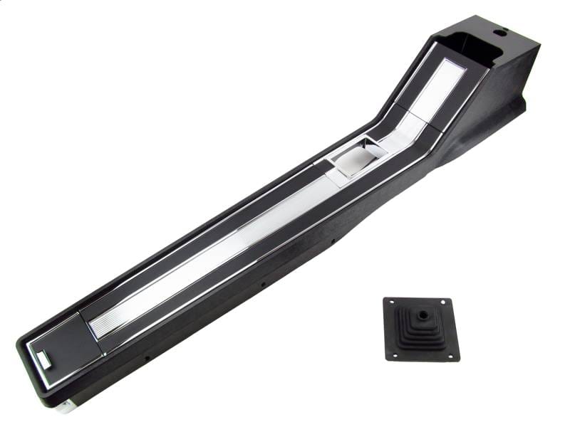 1965-1966 Mustang Full Length Console - W/O AC, Manual Trans