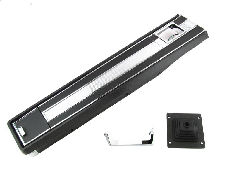 1965 Mustang Full Length Console - W/AC, Manual Trans