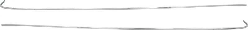 B219230 - 1958 Impala Upper Quarter Panel Top Bead Molding; LH