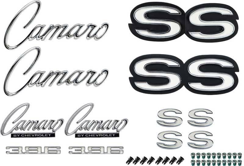 *R1087 - 1969 Camaro SS 396 with RS Option Emblem Kit