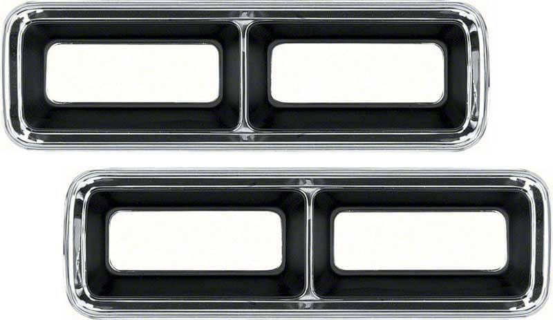 1968 Camaro Tail Lamp Bezel Set (pr)