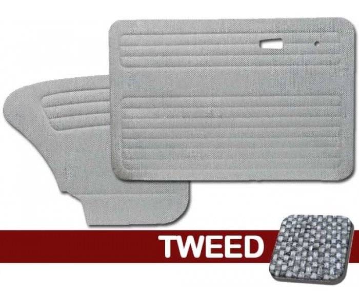 1956 - 1964 Volkswagen Bug Authentic Style Door Panels - Full Set in Tweed
